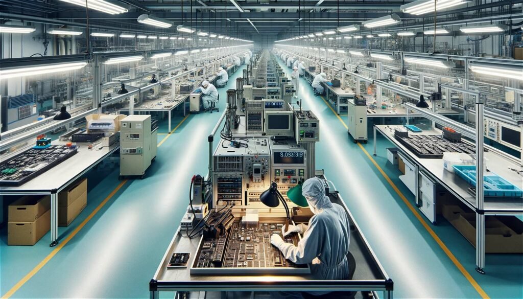 Estricheinsatz in der Elektronikfertigung 1 Estricheinsatz in der Elektronikfertigung 1
